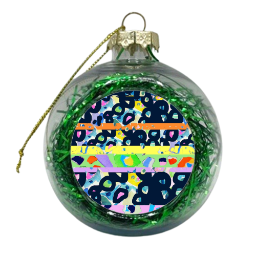 horizontal nature - xmas bauble by Tors Hennessy