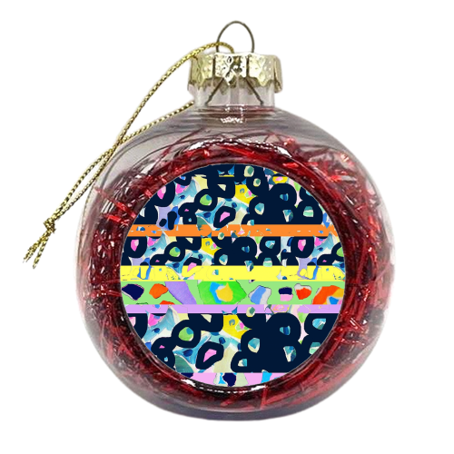 horizontal nature - xmas bauble by Tors Hennessy