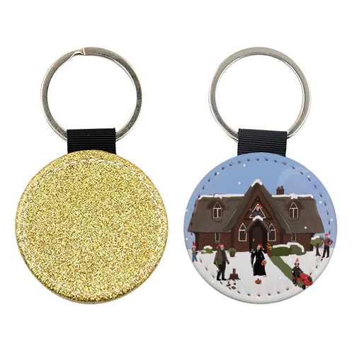 Horror Christmas - keyring by The Queer Store