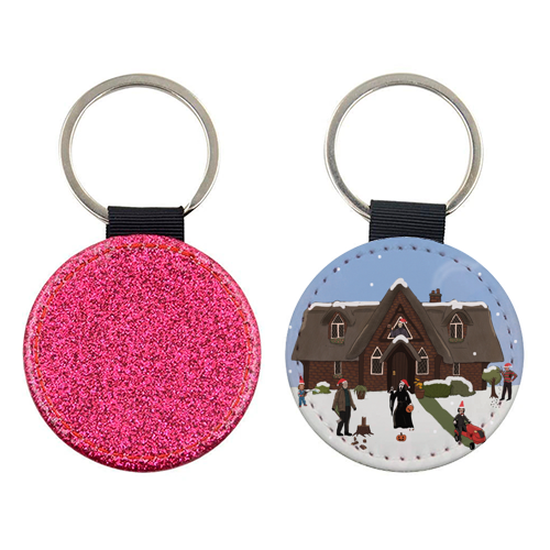 Horror Christmas - keyring by The Queer Store