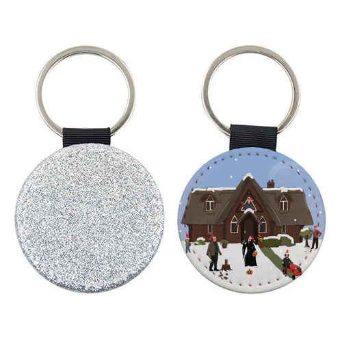 Horror Christmas - keyring by The Queer Store