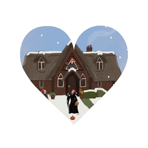 Horror Christmas - Magnet by The Queer Store