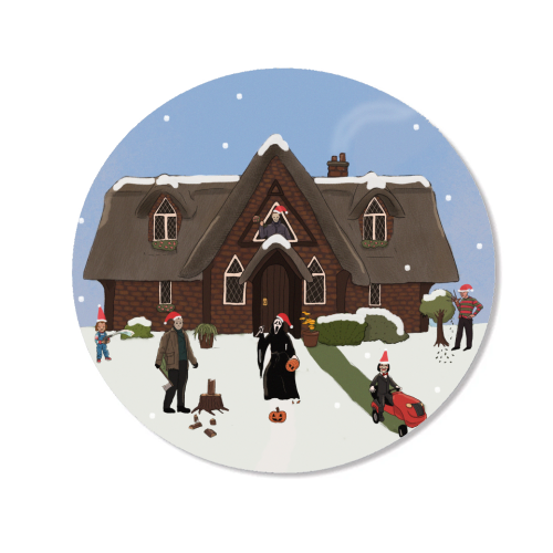 Horror Christmas - Magnet by The Queer Store