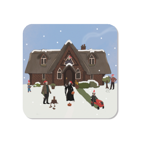 Horror Christmas - Magnet by The Queer Store