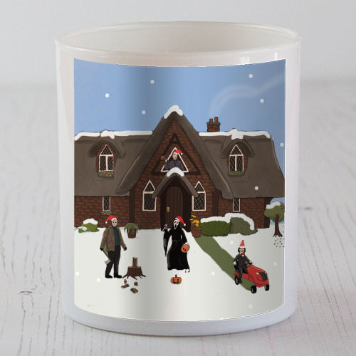 Horror Christmas - scented candle by The Queer Store
