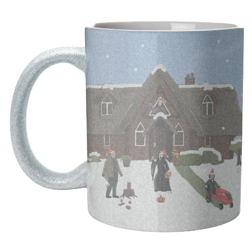 Horror Christmas - unique mug by The Queer Store