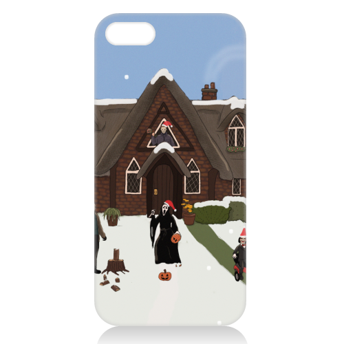 Horror Christmas - unique phone case by The Queer Store