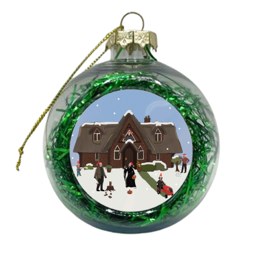 Horror Christmas - xmas bauble by The Queer Store