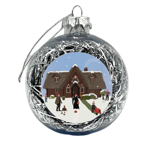 Horror Christmas - xmas bauble by The Queer Store