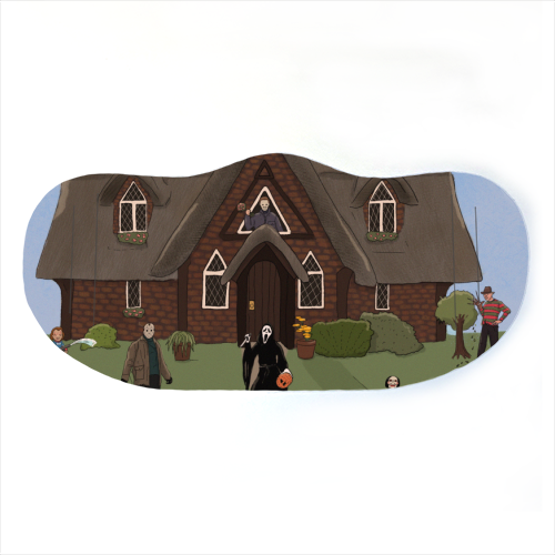 Horror Films - face cover mask by The Queer Store