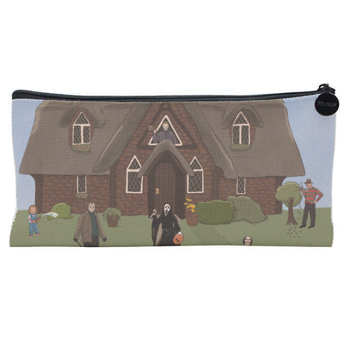 Horror Films - flat pencil case by The Queer Store