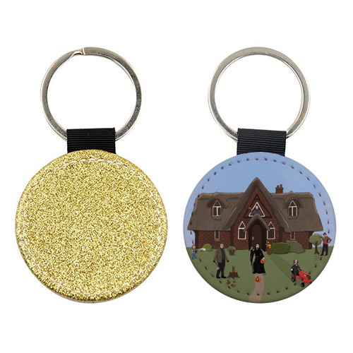 Horror Films - keyring by The Queer Store