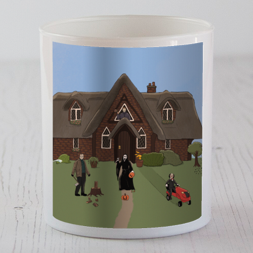 Horror Films - scented candle by The Queer Store