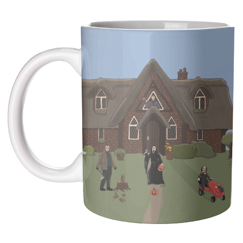 Horror Films - unique mug by The Queer Store
