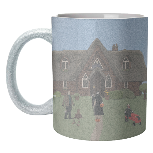 Horror Films - unique mug by The Queer Store