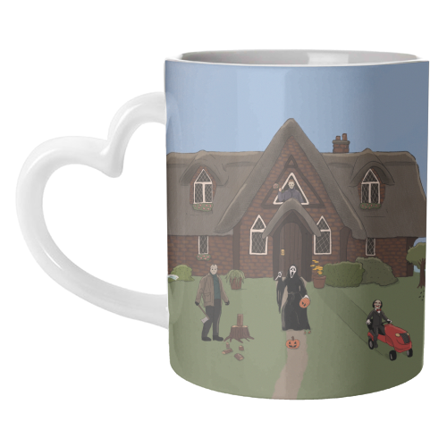 Horror Films - unique mug by The Queer Store