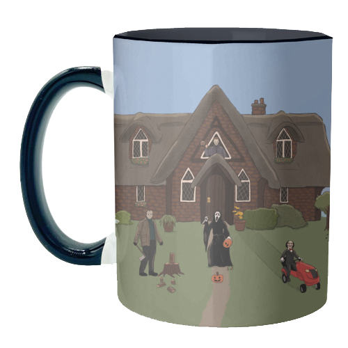 Horror Films - unique mug by The Queer Store