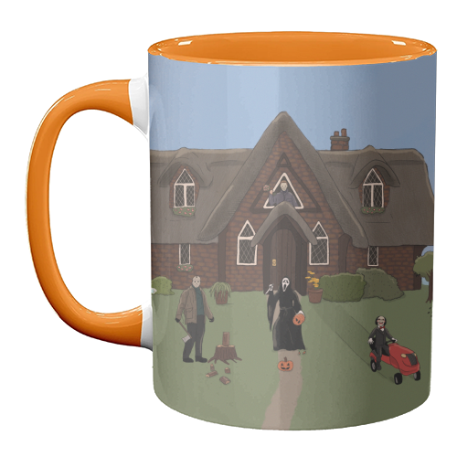 Horror Films - unique mug by The Queer Store