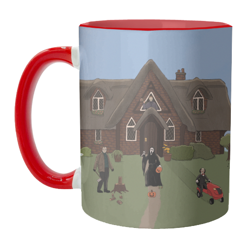 Horror Films - unique mug by The Queer Store
