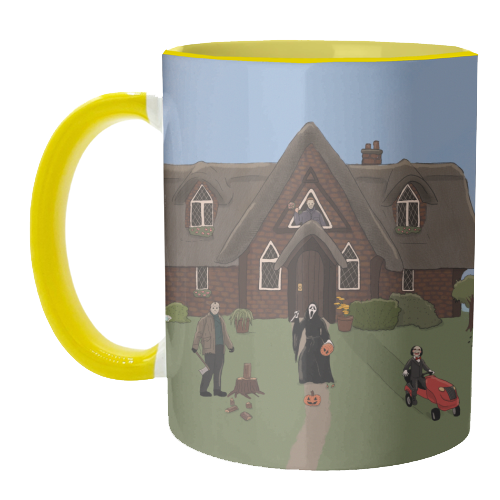 Horror Films - unique mug by The Queer Store