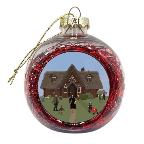 Horror Films - xmas bauble by The Queer Store