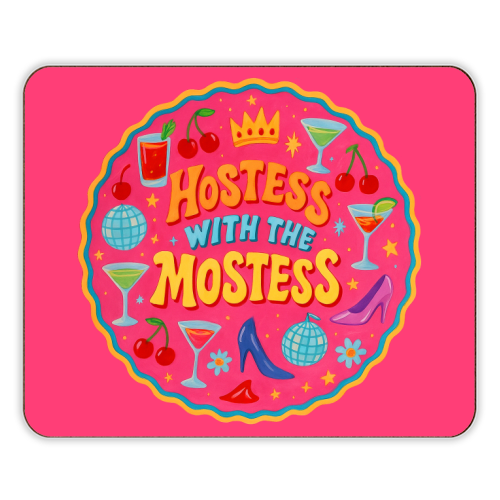 Hostess With The Mostess - designer placemat by Ms Doodle