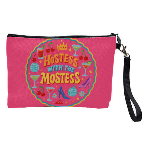 Hostess With The Mostess - pretty makeup bag by Ms Doodle