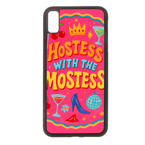 Hostess With The Mostess - stylish phone case by Ms Doodle