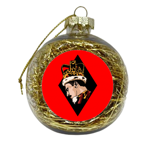 Hot & Cold Fever - xmas bauble by Wallace Elizabeth