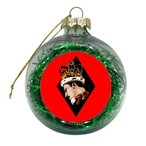 Hot & Cold Fever - xmas bauble by Wallace Elizabeth