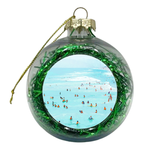Hot Summer Day - xmas bauble by Uma Prabhakar Gokhale
