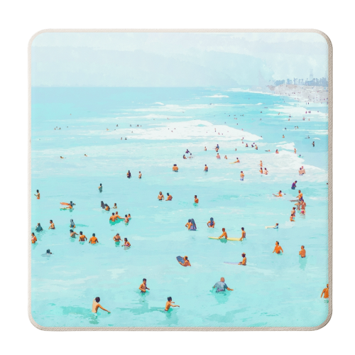 Hot Summer Day - personalised beer coaster by Uma Prabhakar Gokhale