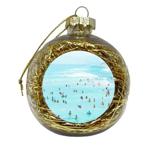 Hot Summer Day - xmas bauble by Uma Prabhakar Gokhale