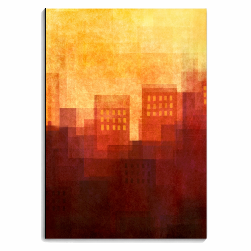 Hot summer sunset - personalised A4, A5, A6 notebook by DejaReve