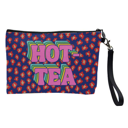 Hot-Tea - pretty makeup bag by Nida Designs