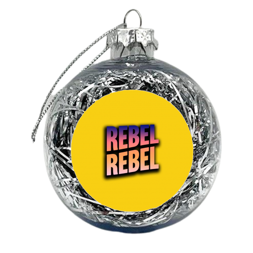 Hot Tramp, I Love You So! - xmas bauble by Dominique Benedict