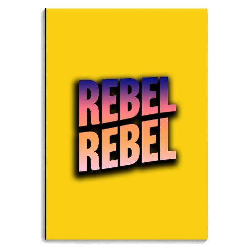 Hot Tramp, I Love You So! - personalised A4, A5, A6 notebook by Dominique Benedict