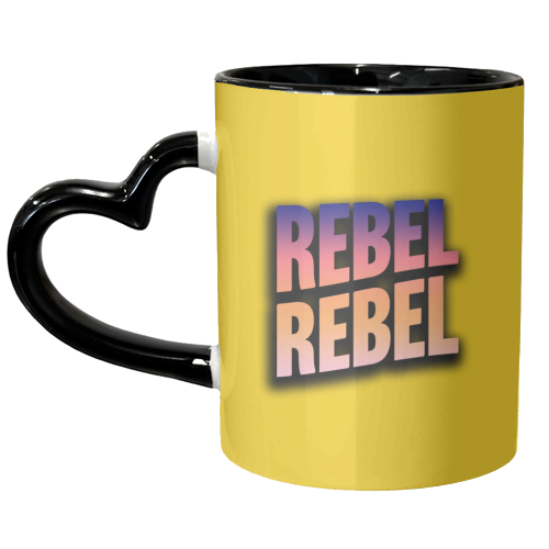Hot Tramp, I Love You So! - unique mug by Dominique Benedict