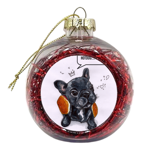 Hotdog.... Where? - xmas bauble by Gaz is a Cookie