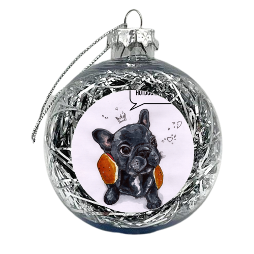 Hotdog.... Where? - xmas bauble by Gaz is a Cookie