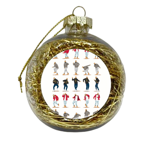 Hotline Bling - xmas bauble by Nour Tohme