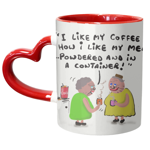 How I Like My Men - unique mug by David Black