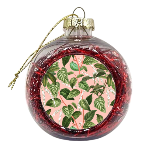 How Lovely Is the Silence of Growing Things - xmas bauble by Uma Prabhakar Gokhale