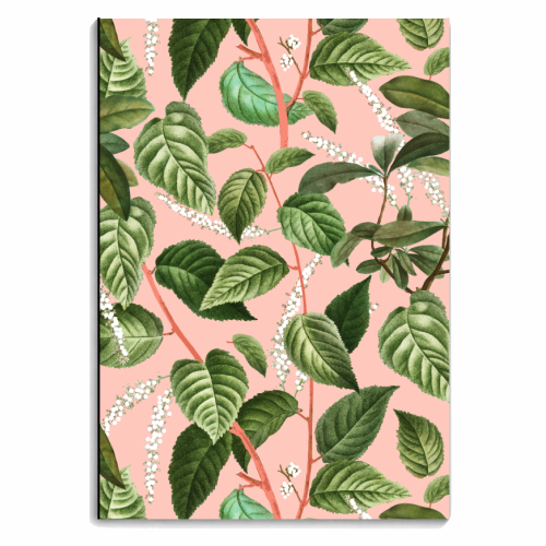 How Lovely Is the Silence of Growing Things - personalised A4, A5, A6 notebook by Uma Prabhakar Gokhale