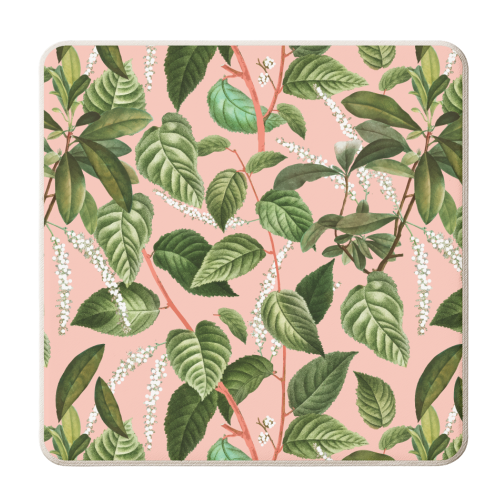 How Lovely Is the Silence of Growing Things - personalised beer coaster by Uma Prabhakar Gokhale