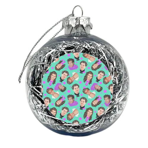 HOW MANY HARRYS - xmas bauble by Wallace Elizabeth