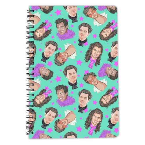 HOW MANY HARRYS - personalised A4, A5, A6 notebook by Wallace Elizabeth