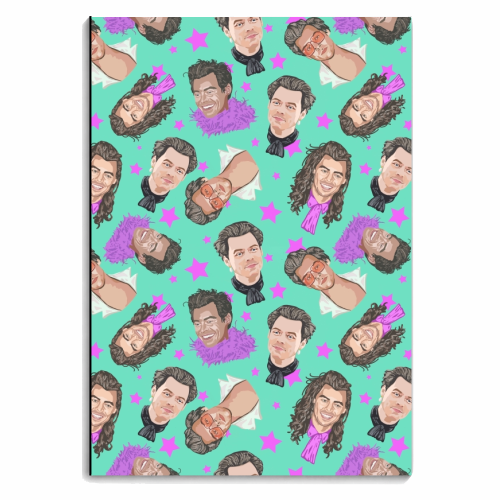 HOW MANY HARRYS - personalised A4, A5, A6 notebook by Wallace Elizabeth