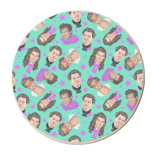 HOW MANY HARRYS - personalised beer coaster by Wallace Elizabeth