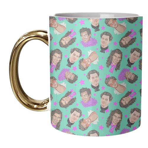 HOW MANY HARRYS - unique mug by Wallace Elizabeth